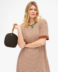 Beaded Heart Necklace on Elle