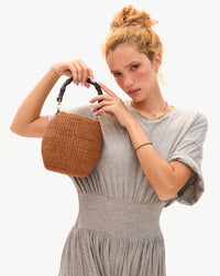 Laura holding Pot de Miel