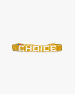 Gold Choice Woven Bracelet