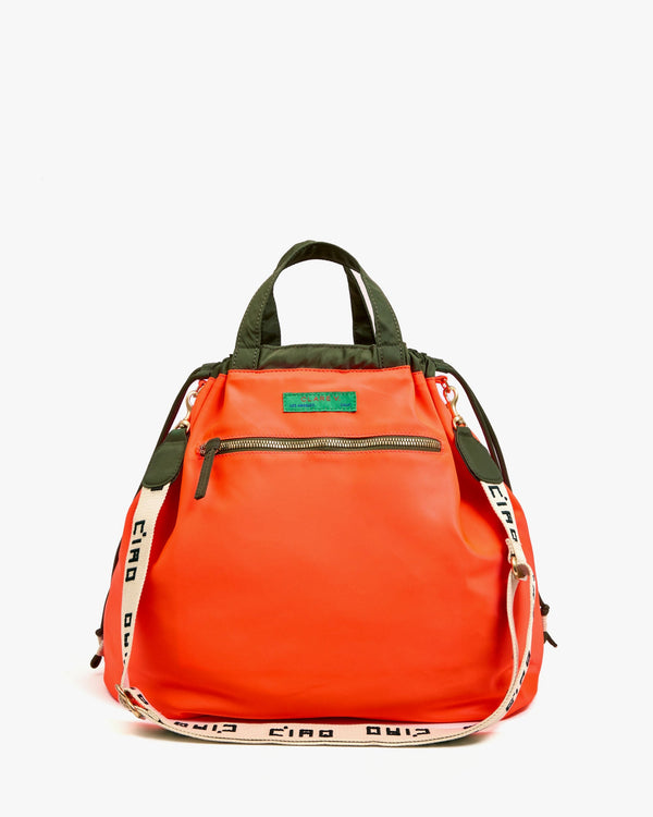 Sac Tout Backpack shown reversible