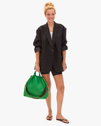 Laura holding Sac Tout