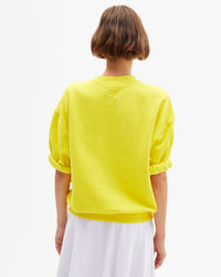 Short Sleeve Oversized Sweatshirt back view
