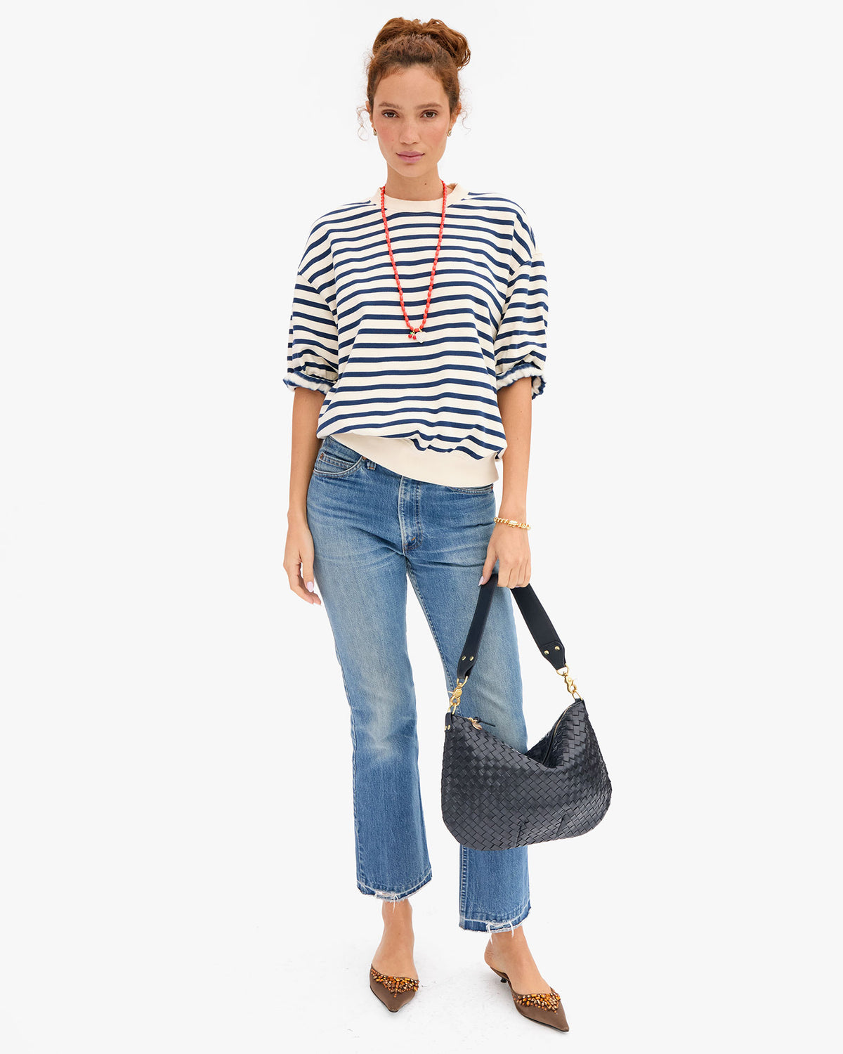 Short Sleeve Oversized Sweatshirt full view