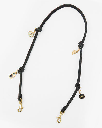 Shoulder Strap shown with charms