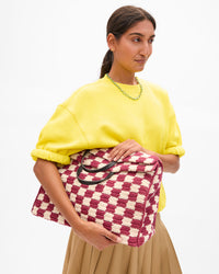 Lizzy holding Summer Simple Tote