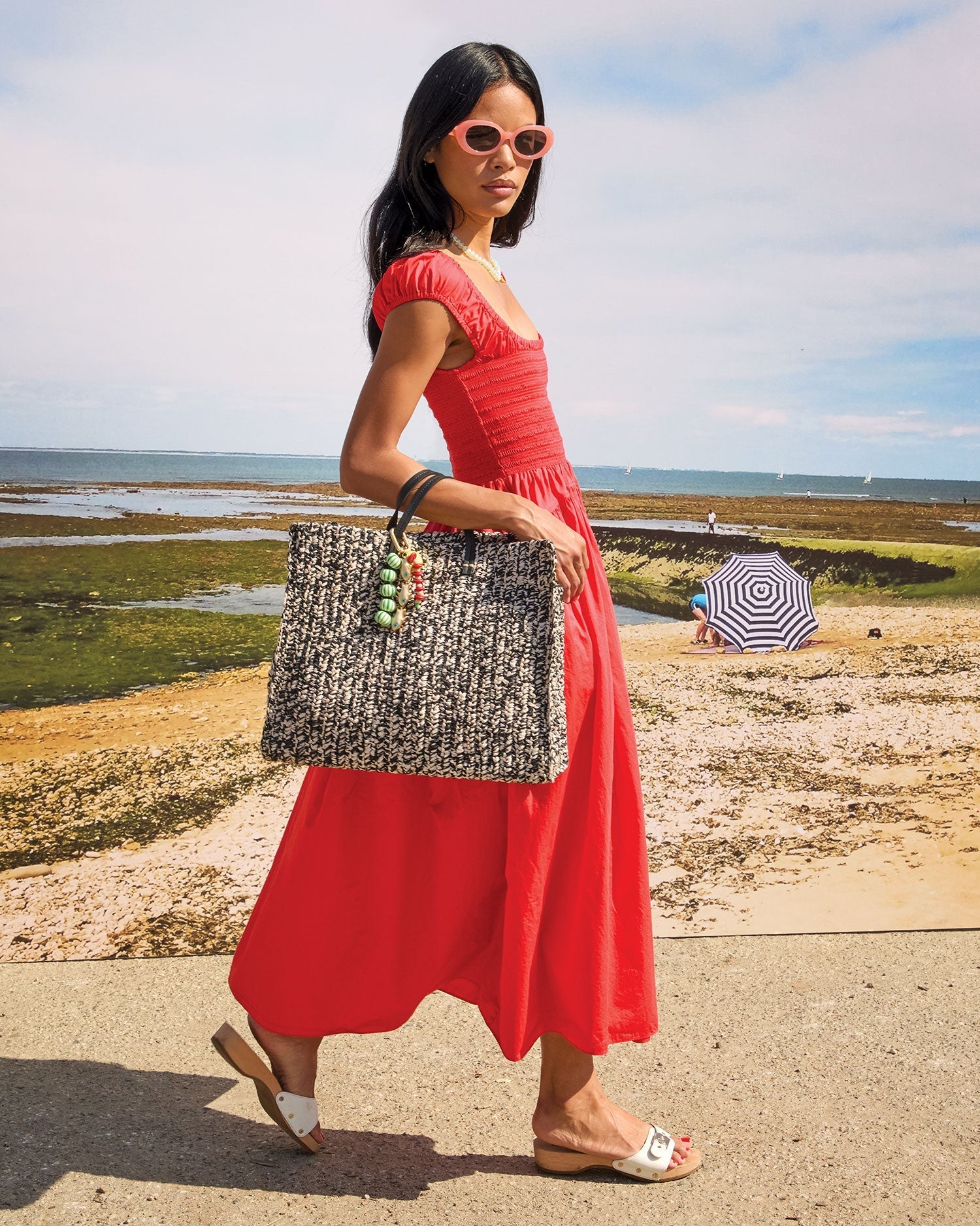 Le Match Fob on Summer Simple Tote