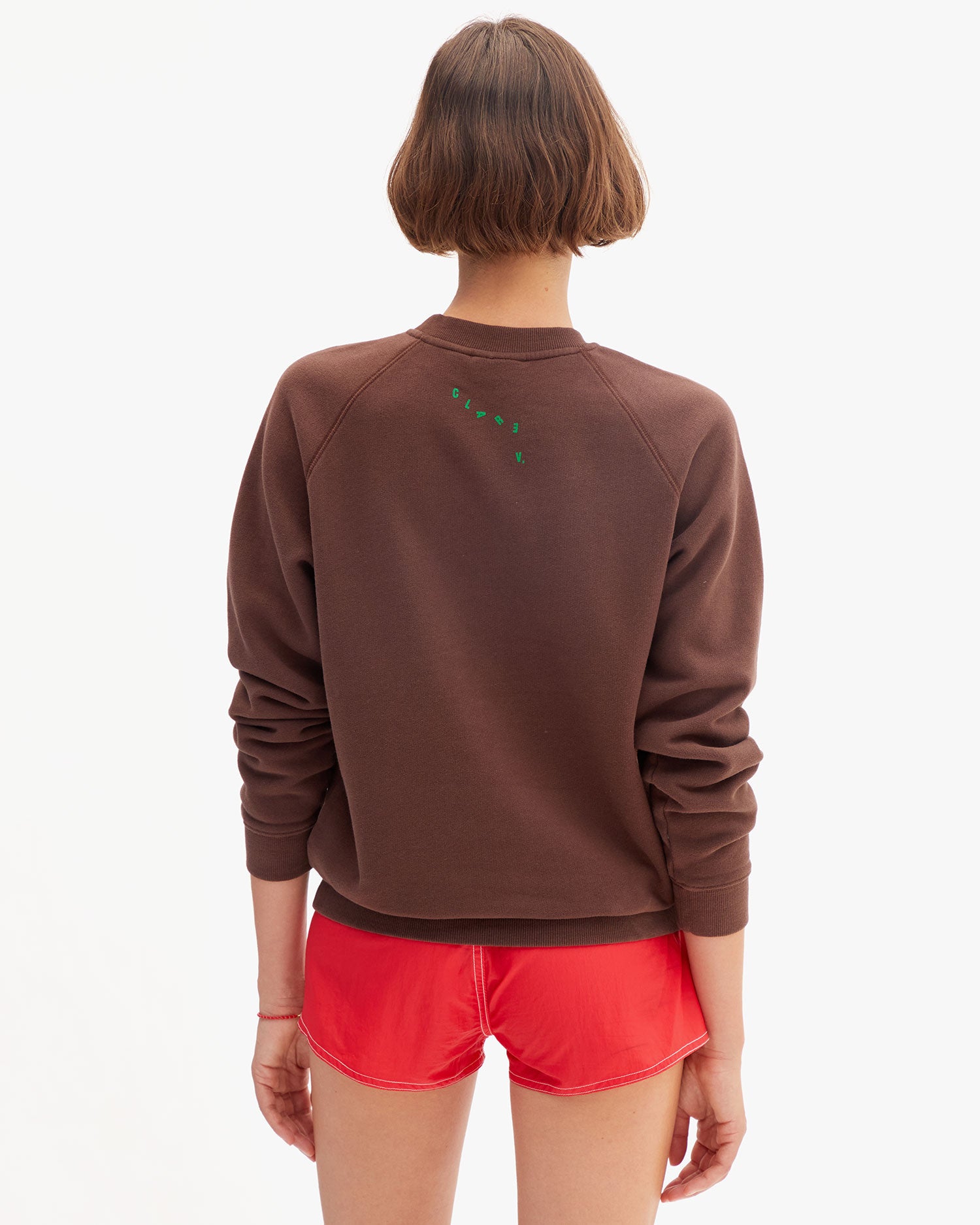 Sweatshirt back view