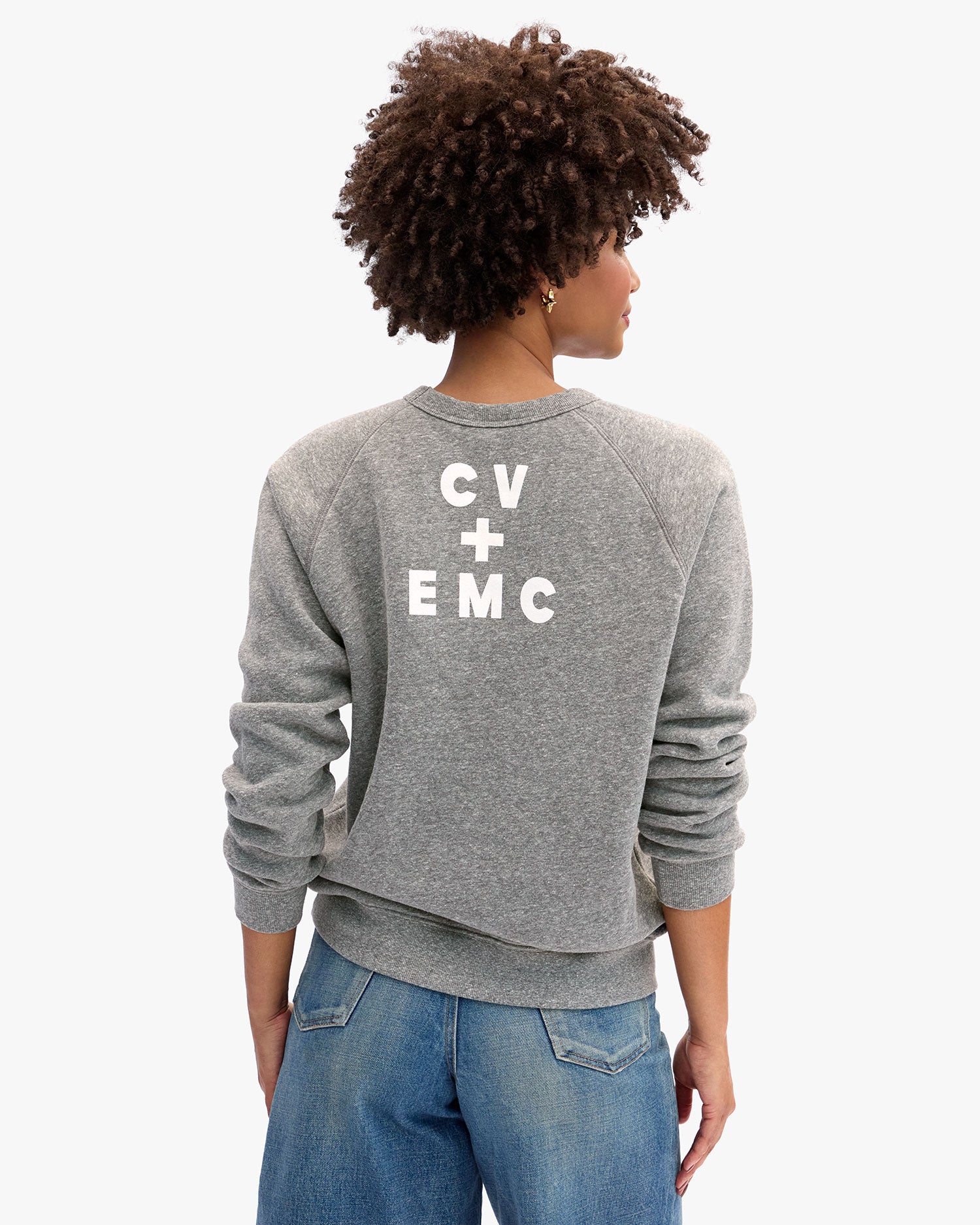 Sweatshirt back view