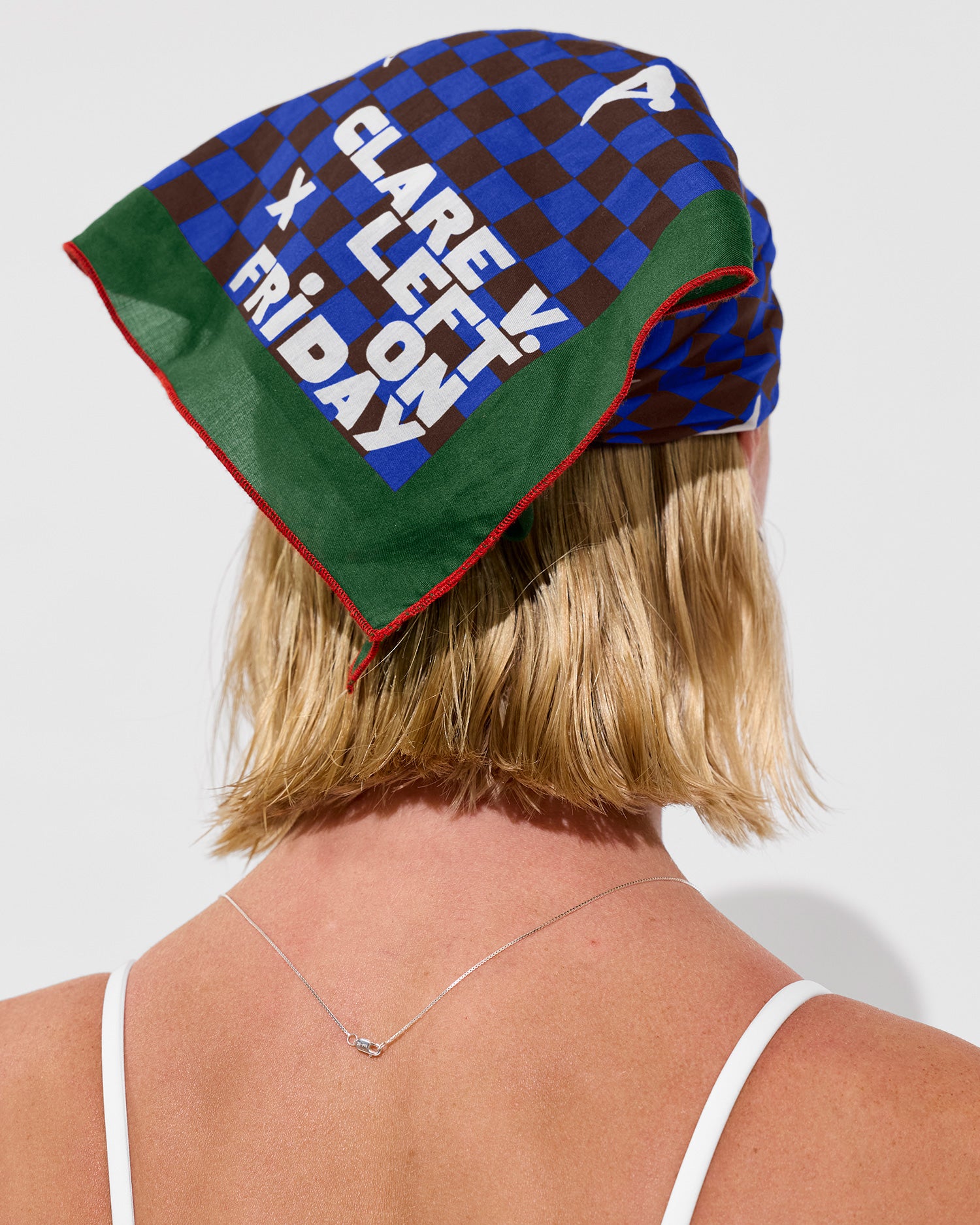 Bandana back view