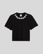 Black w/ Cream Charmant Tee