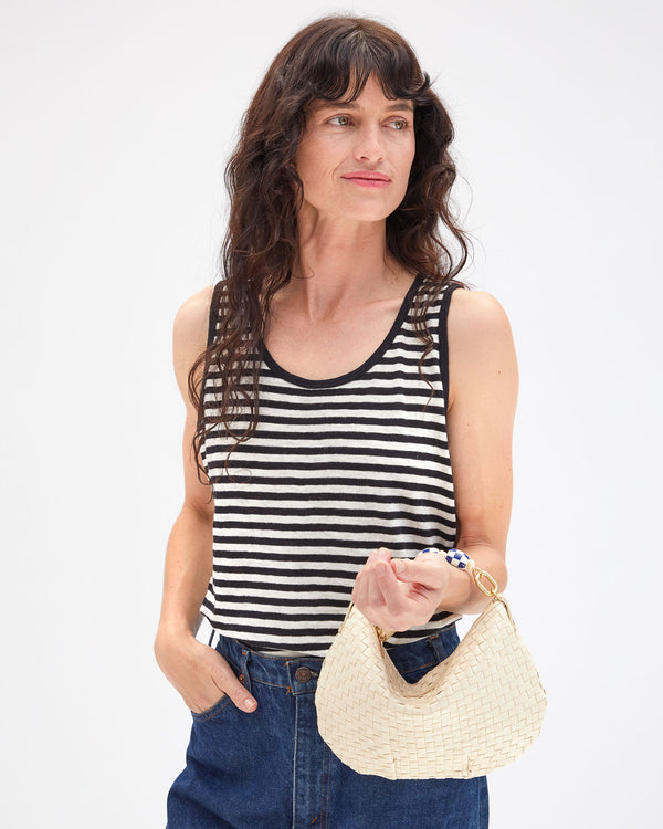 Danica carries Top Handle Bebe on Petit Moyen