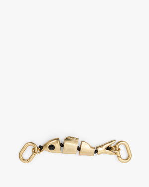 Top Handle Bebe Sardine in Vintage Gold