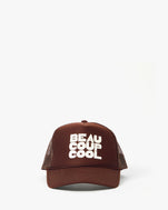 Chocolate Beaucoup Cool Trucker Hat.