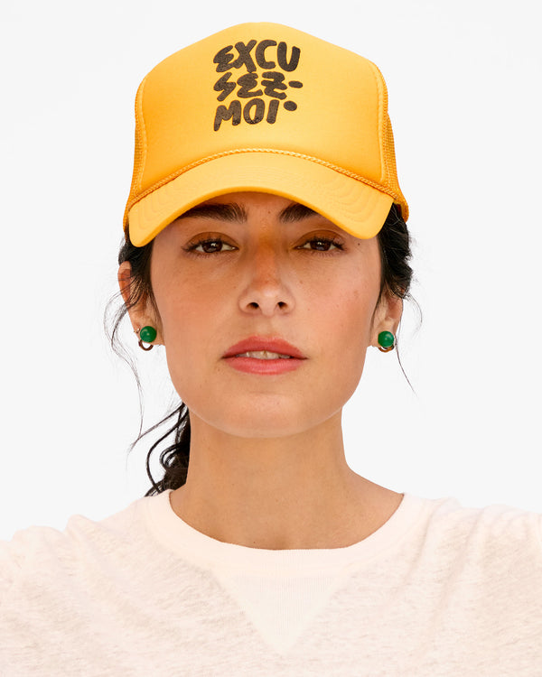 Trucker Hat on Gia