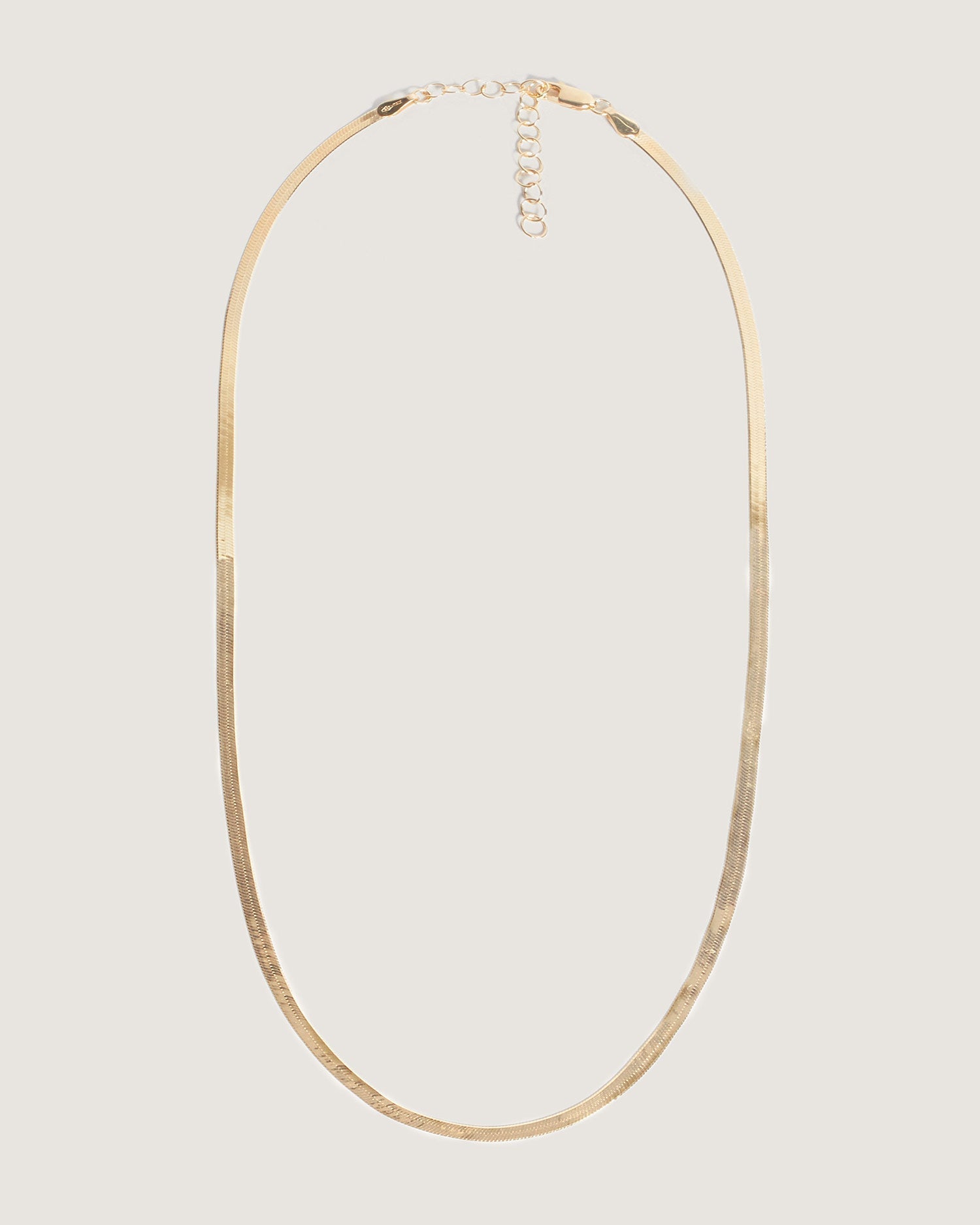 kinn studio Carter Flat Herringbone Chain II