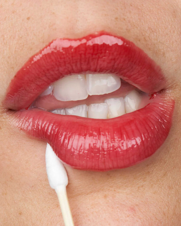 Facile Lip Jelly Tint on model