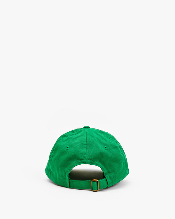back view of the Green Oui Baseball Hat