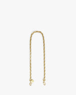 Brass Box Chain Shoulder Strap