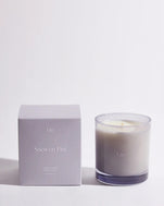 Liis Snow on Fire Candle