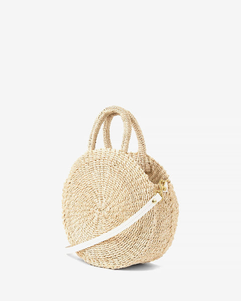 clare v straw bag