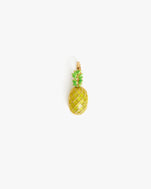 Yellow Pineapple Charm