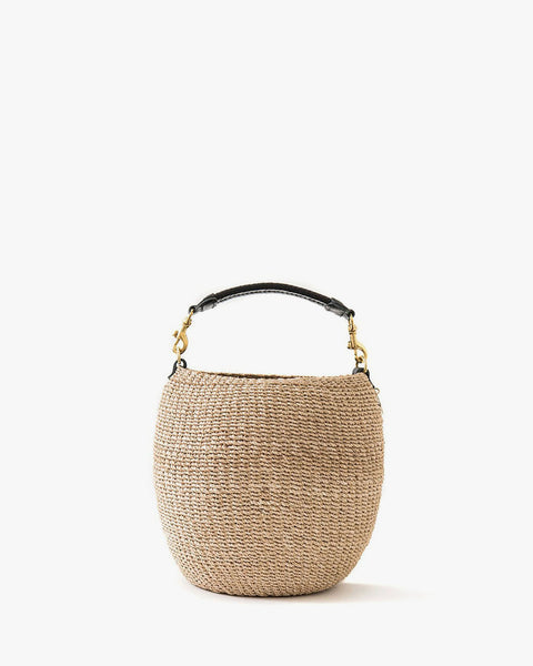 Clare V. Pot De Miel Basket Bag in Natural