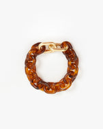 Tortoise Resin Link Bracelet