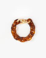 Tortoise Resin Link Bracelet 