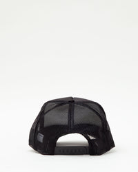 Black Liberez Les Sardines Trucker Hat - Back
