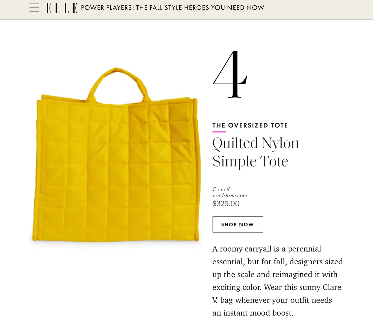 Clare V. Summer Simple Tote  Anthropologie Japan - Women's Clothing,  Accessories & Home