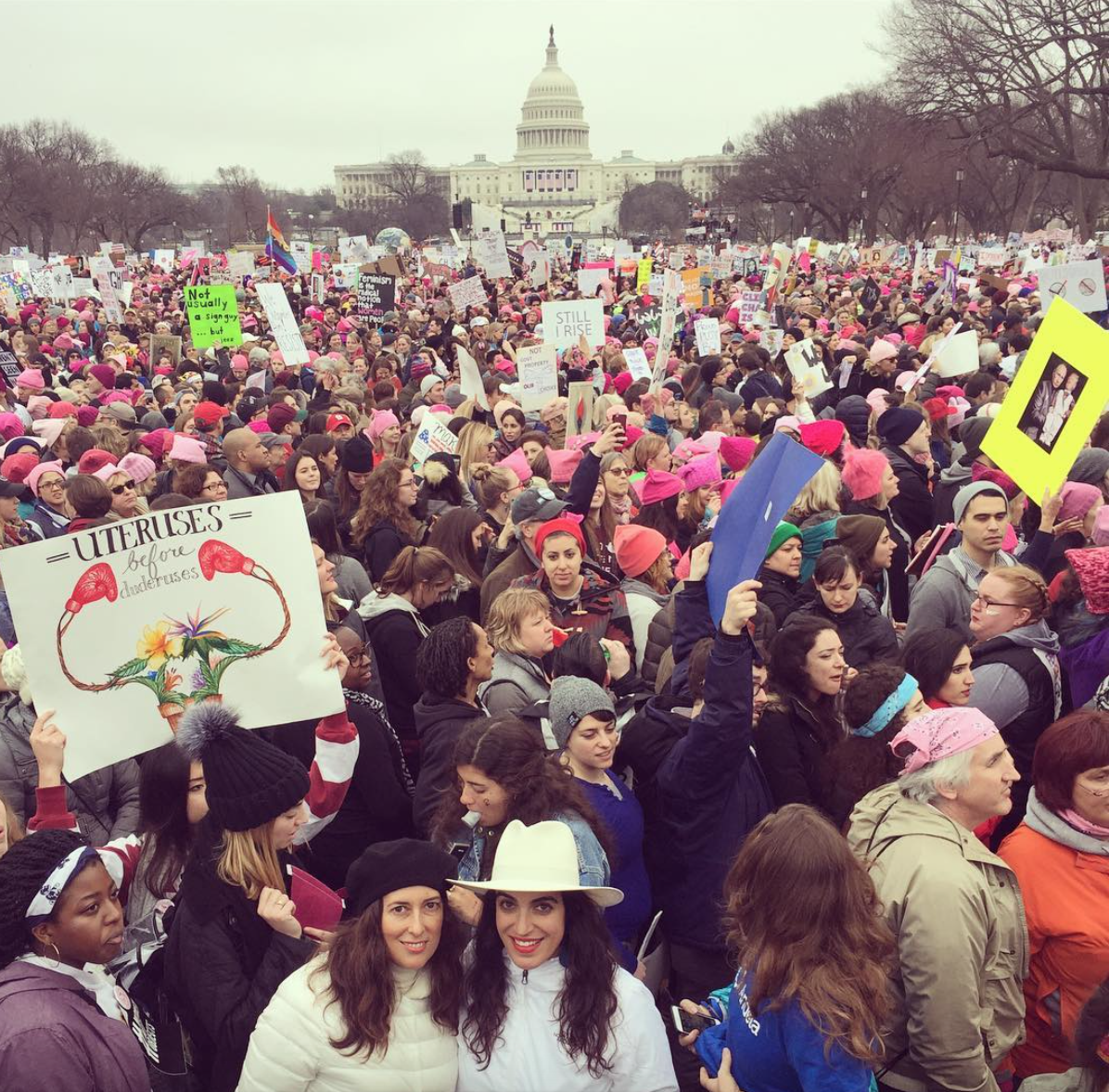 Dispatch: CV at the Women's March