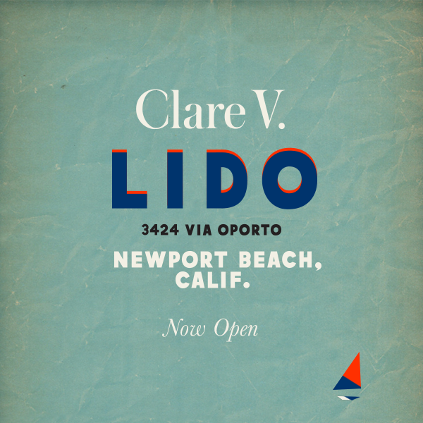 NOW OPEN: CV NEWPORT AT LIDO MARINA VILLAGE