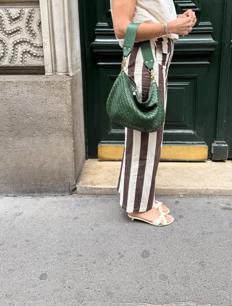Evergreen Woven Moyen Messenger.