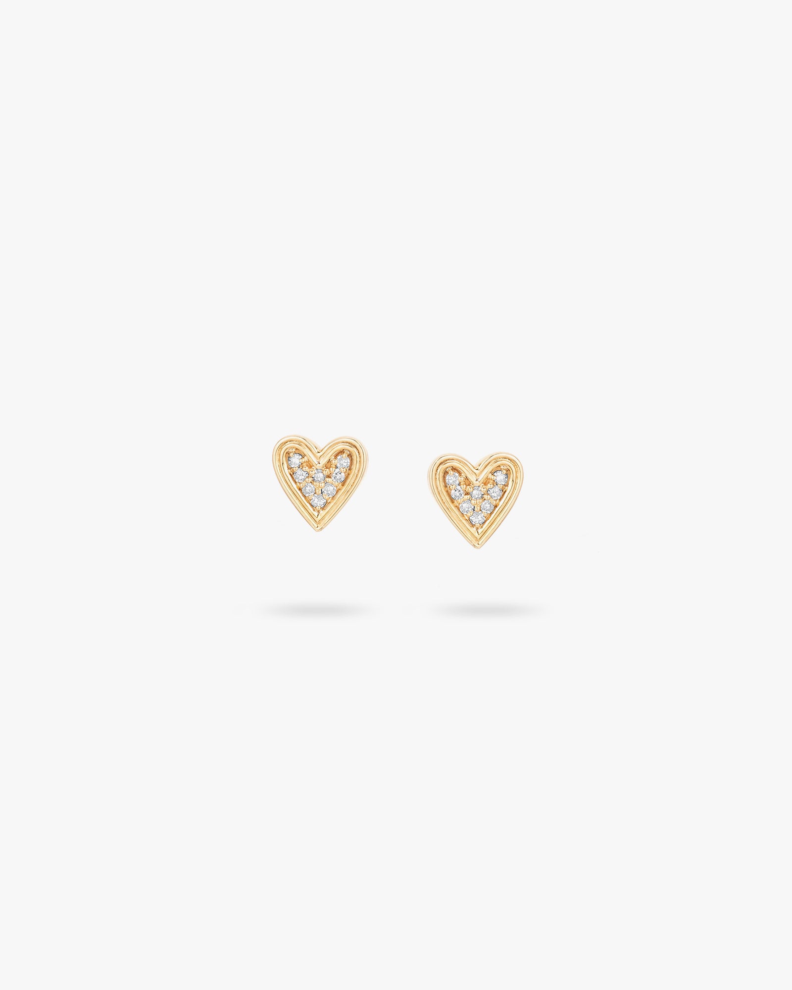 Make Your Move Pavé Heart Posts