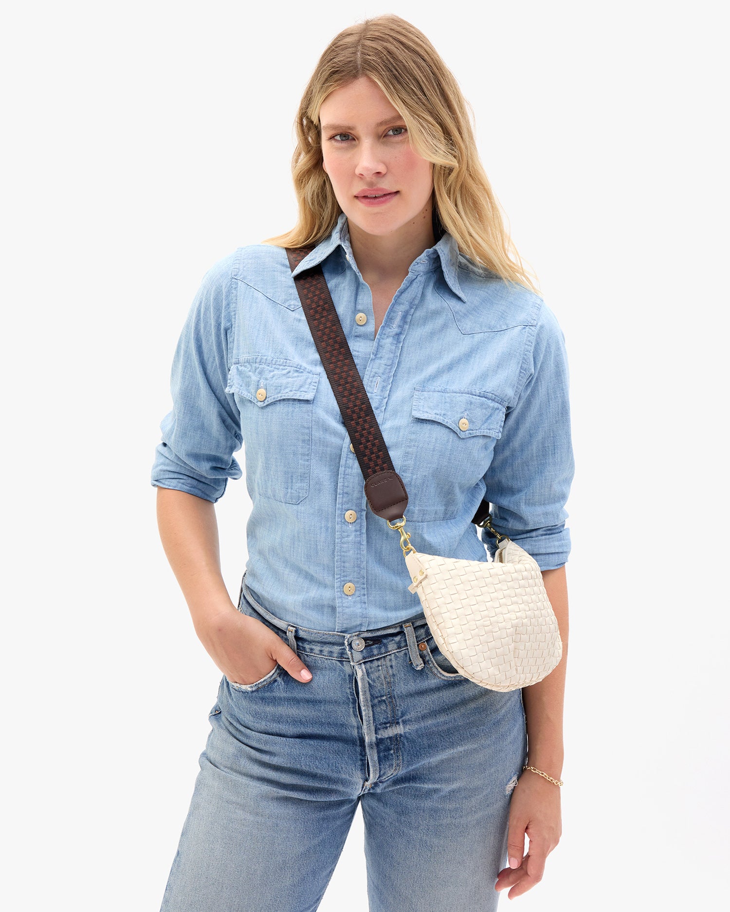 Adjustable Crossbody Strap – Clare V.