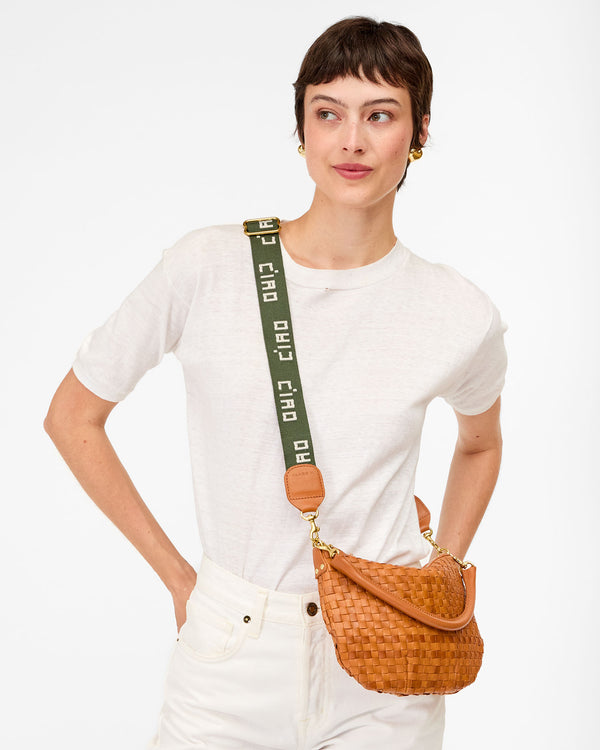 Adjustable Crossbody Strap on Petit Moyen
