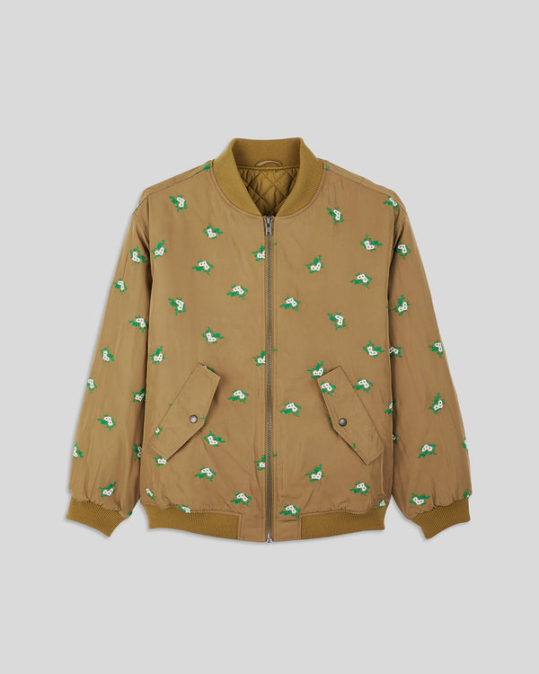 Khaki Bomber Jacket