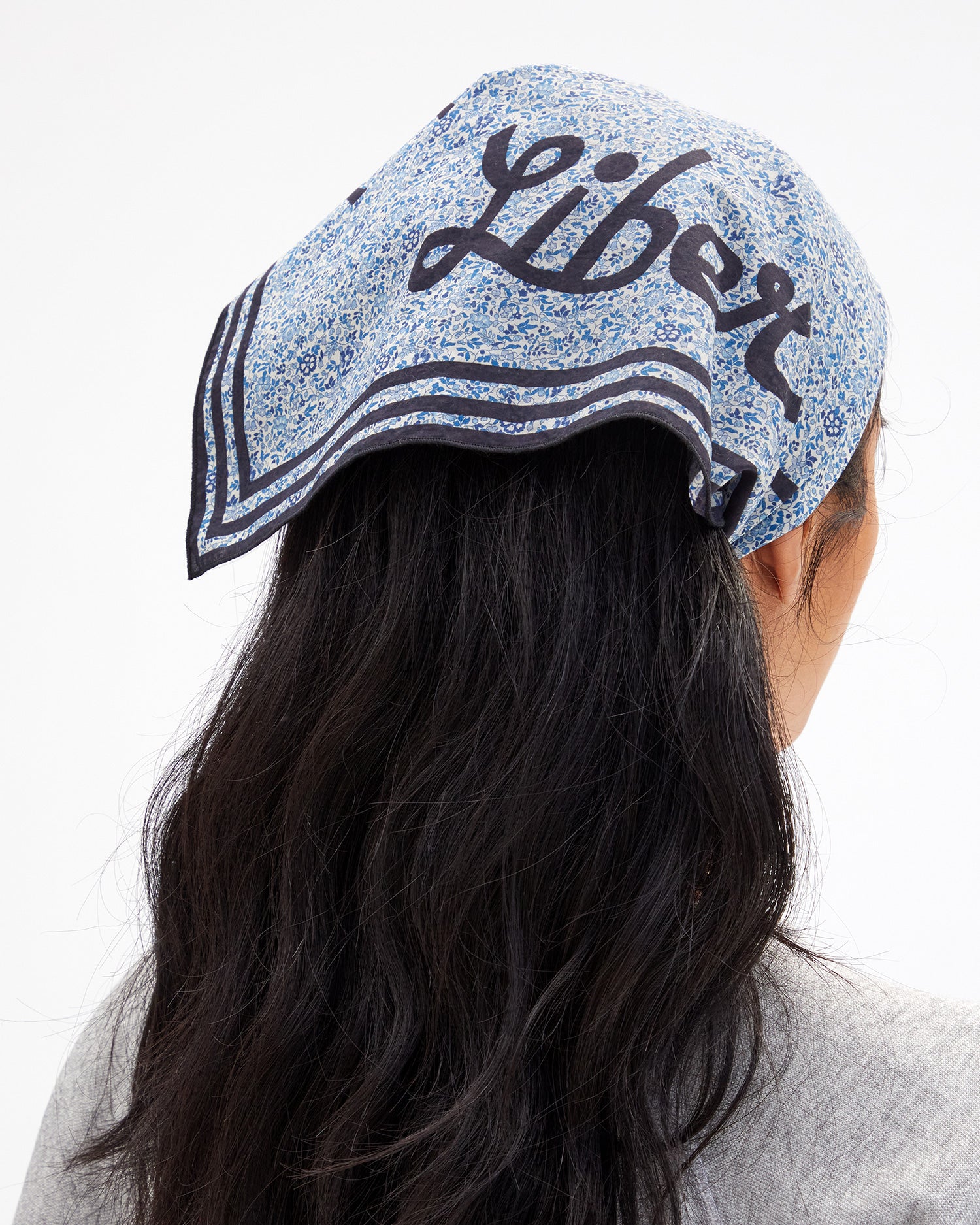 Bandana as headband