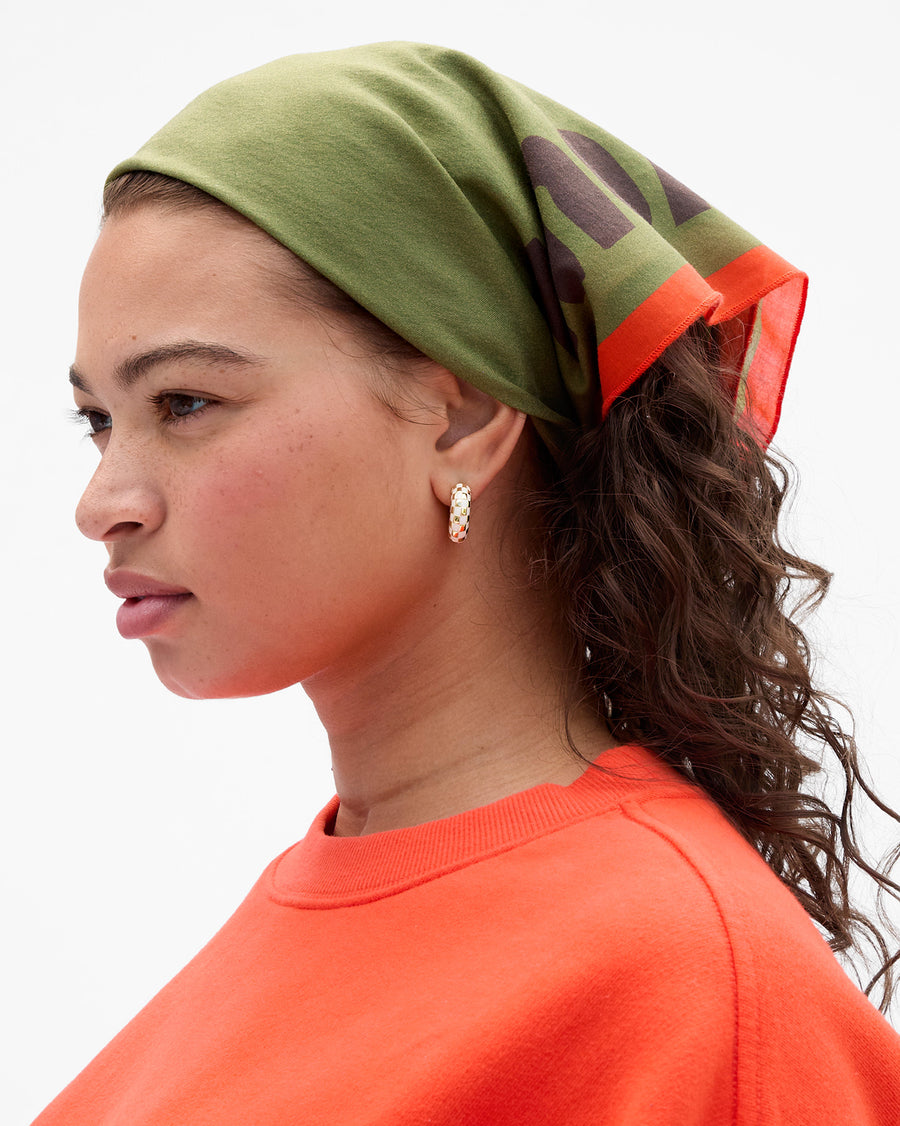 Bandana on model
