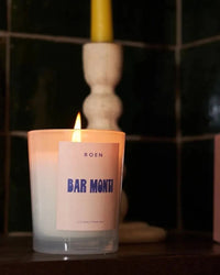 Roen Candle in Bar Monti lit 
