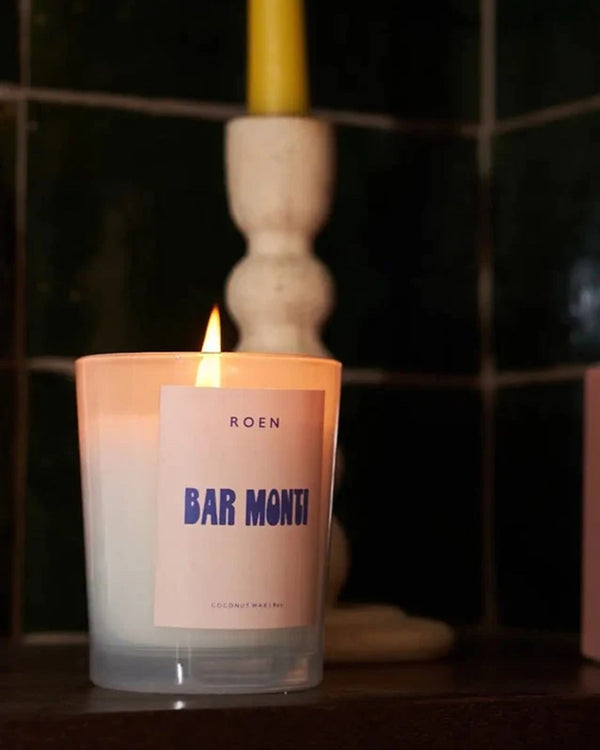 Roen Candle in Bar Monti lit 