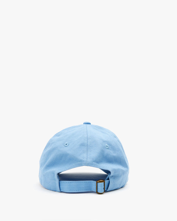 back view of the Sky Blue Liberez Les Sardines Baseball Hat