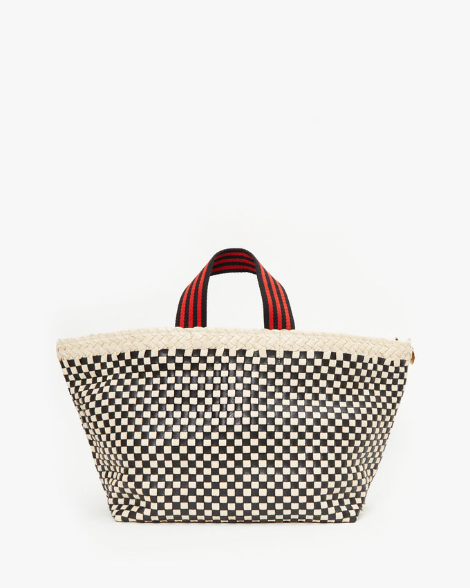 Checkered Black Tiffany Organizer Tote