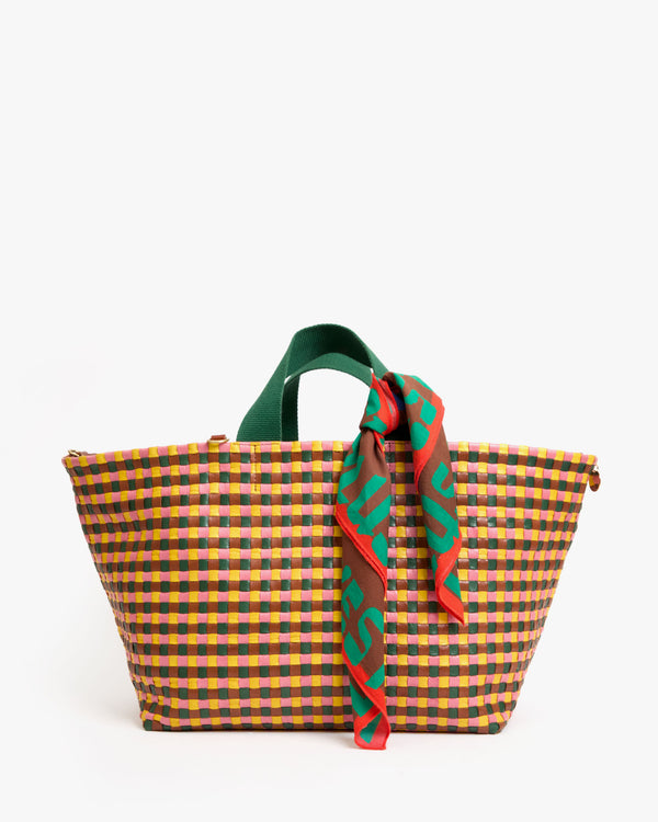 Bateau Tote with Bandana
