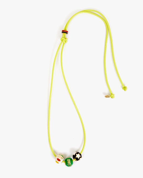 Beaded Cord Necklace