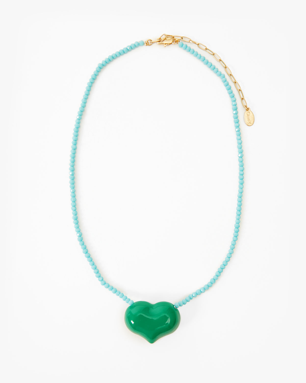 Beaded Heart Necklace