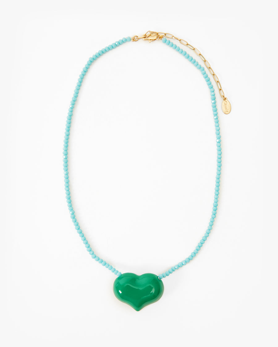 Beaded Heart Necklace