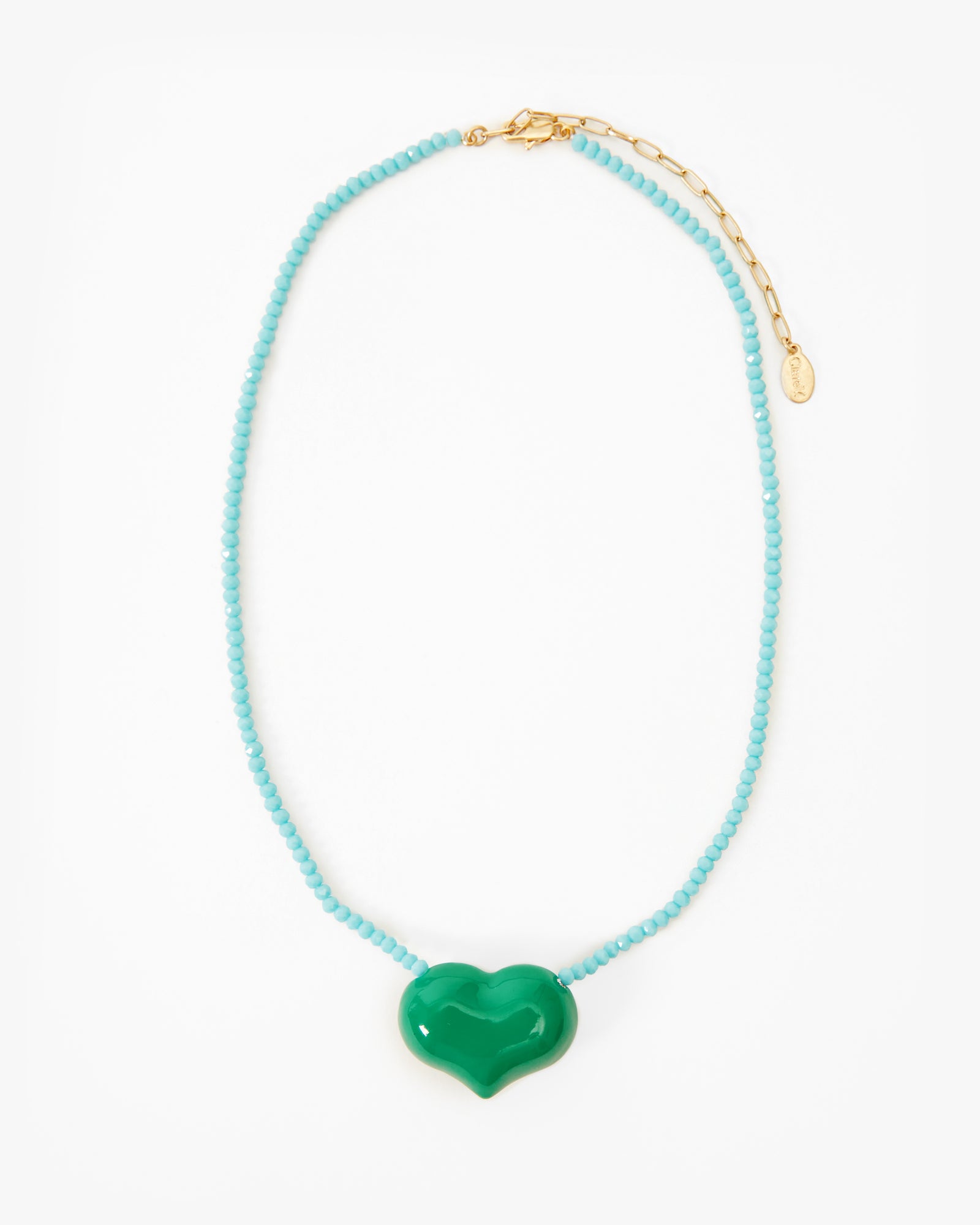 Beaded Heart Necklace