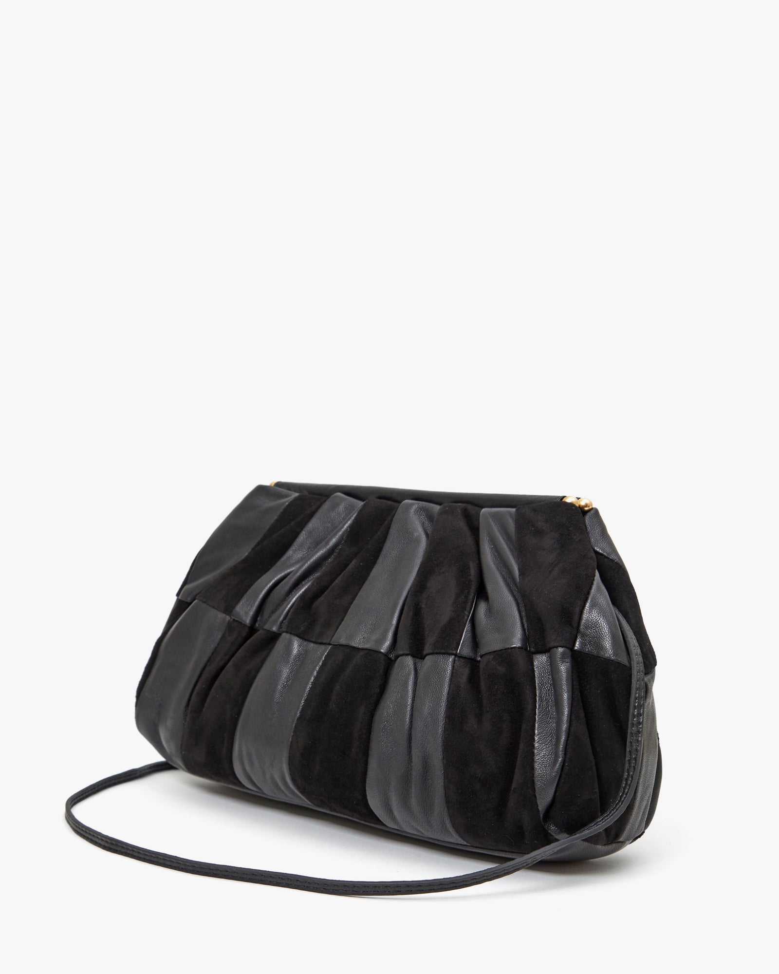Black Suede & Nappa Belle