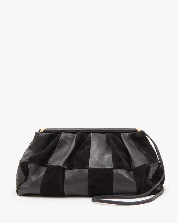 Shop CLARE VIVIER Plain Leather Crossbody Shoulder Bags by